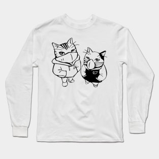 Cheeky cats Long Sleeve T-Shirt